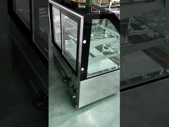 Refrigerated Display Cabinets met LED-verlichting boven en onder