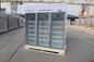 R290 Refrigerant Commercial Upright Freezer 3 Glass Door For Frozen Foods Ice Cream