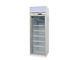 R290 Refrigerant 360L Single Glass Door Upright Fridge Air Cooling