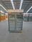 Convenience Store R404a Upright Glass Door Freezer With SECOP Compressor