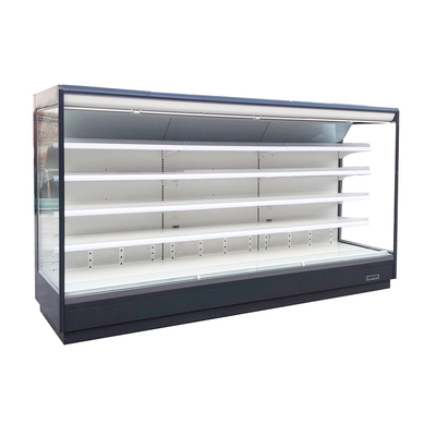 Remote Multideck Open Display Cooler For Supermarket Cooling Display
