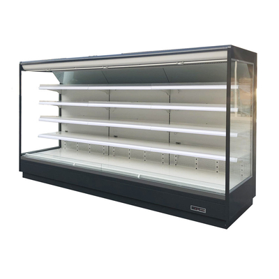 Remote Multideck Open Display Cooler For Supermarket Cooling Display