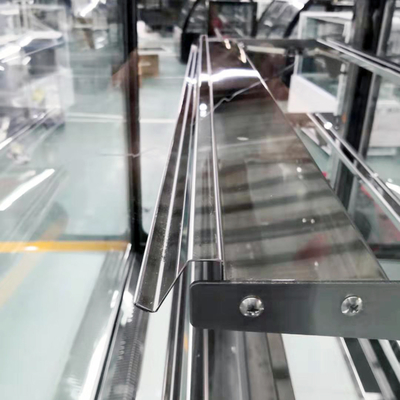Het geventileerde Koelmateriaal van de Delicatessenwinkelkoeling met Drievoudig Verglaasd Glas