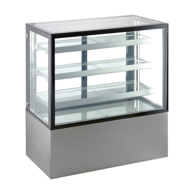 Gekoelde BakkerijVitrine met de Condensatorevaporator van de Koperpijp