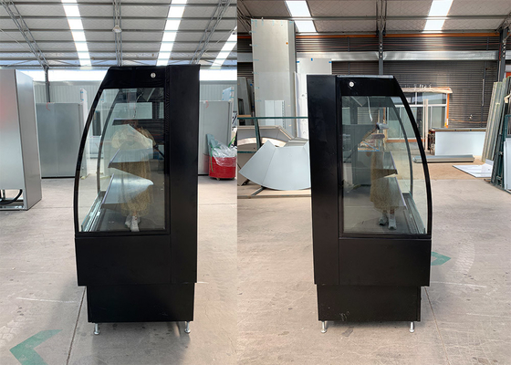 Commerciële Open Front Vegetable Display Chiller With-Stop in Compressor
