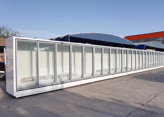 Van de het Glasdeur van het muur het Multidek Verticale van de Diepvriezerhoogte 2080 Verre Type