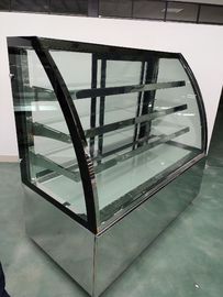 Het glijden Glas Gekoeld de Vertoningsvolume van de BakkerijVitrine 410l 220v/50h