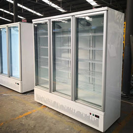 Seld-bevatte verticale van de het Glasdeur van de Vertoningskoelkast de Ijskastmerchandiser