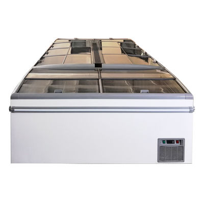 Glijdende Deksels 1050 Liter van de de Vertoningsborst van het Combinatieeiland de Open Diepvriezer