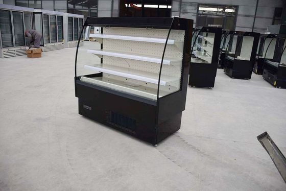 Het kleinhandels Open Front Display Fridge With Auto-Dienblad van het Evaporatorwater
