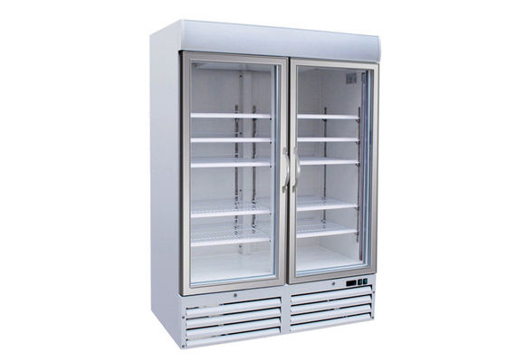 880 Liter Stop in R290-van de het Glasdeur van de Koelmiddelenschommeling Rechte de Diepvriezermerchandiser