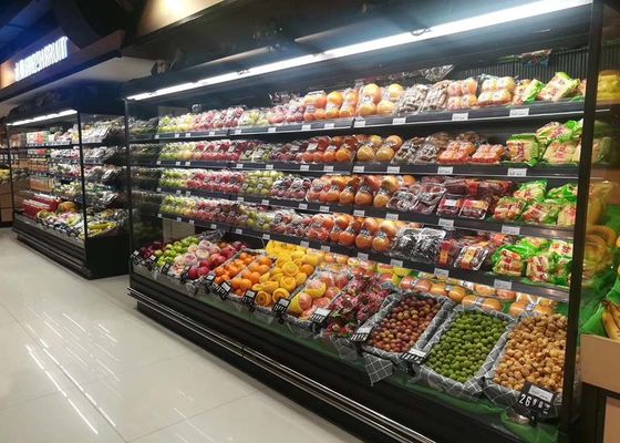 Het samengestelde Open de Vertoning van Multideck van de Muurplaats Koelere Auto Ontdooien