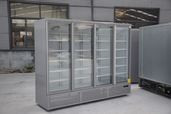 Supermarkt Vier de Rechte Harder van de Glasdeur met de Digitale Thermostaat van Danfoss