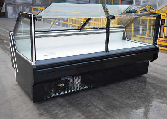 Automatische de Vitrine van het de Delicatessenwinkelvlees van Front Lift Up Straight Glass Secop ontdooit