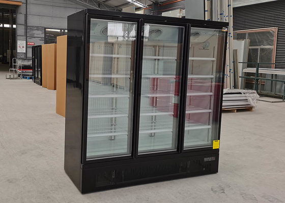 3 de Diepvriezer van de deur1260l het Rechte Vertoning Elektrische Verwarmen met SECOP-Compressor