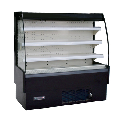 Open Front Refrigerated Display Case R404a met Transparant Glascomité