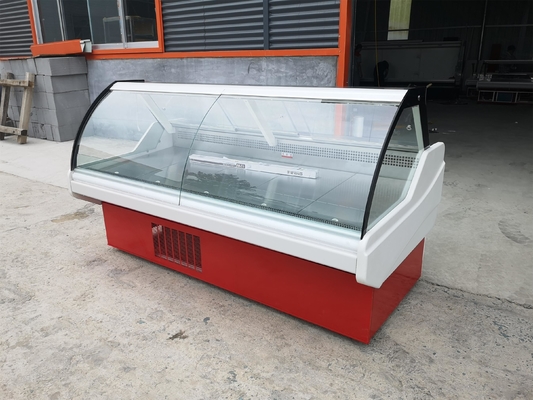 Commerciële Ventilator die Gekoelde Showcase voor Delicatessenwinkelvoedsel en Bevroren Voedsel koelen