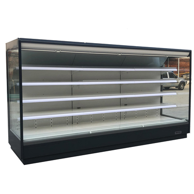 Verticale Open de Vertoningsharder van Multideck voor Supermarkt met 5 Lagen het Regelbare Opschorten voor Dranken