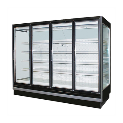 Energie - besparingsmultideck Gekoelde Showcase voor Supermarkt met 5 Lagen het Regelbare Opschorten voor Zuivelproducten