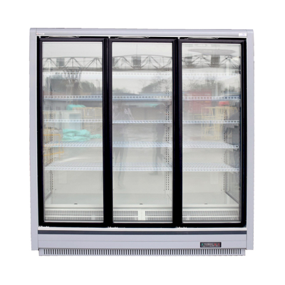 Energie - besparingsmultideck Gekoelde Showcase voor Supermarkt met 5 Lagen het Regelbare Draad Opschorten voor Bevroren Voedsel