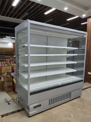 Ventilator die Recht Open Front Refrigerator R404a voor Vlees koelen