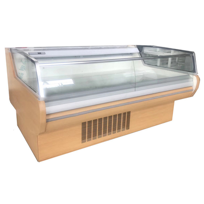 Ventilator die Verre Self - serviceteller voor Delicatessen koelen